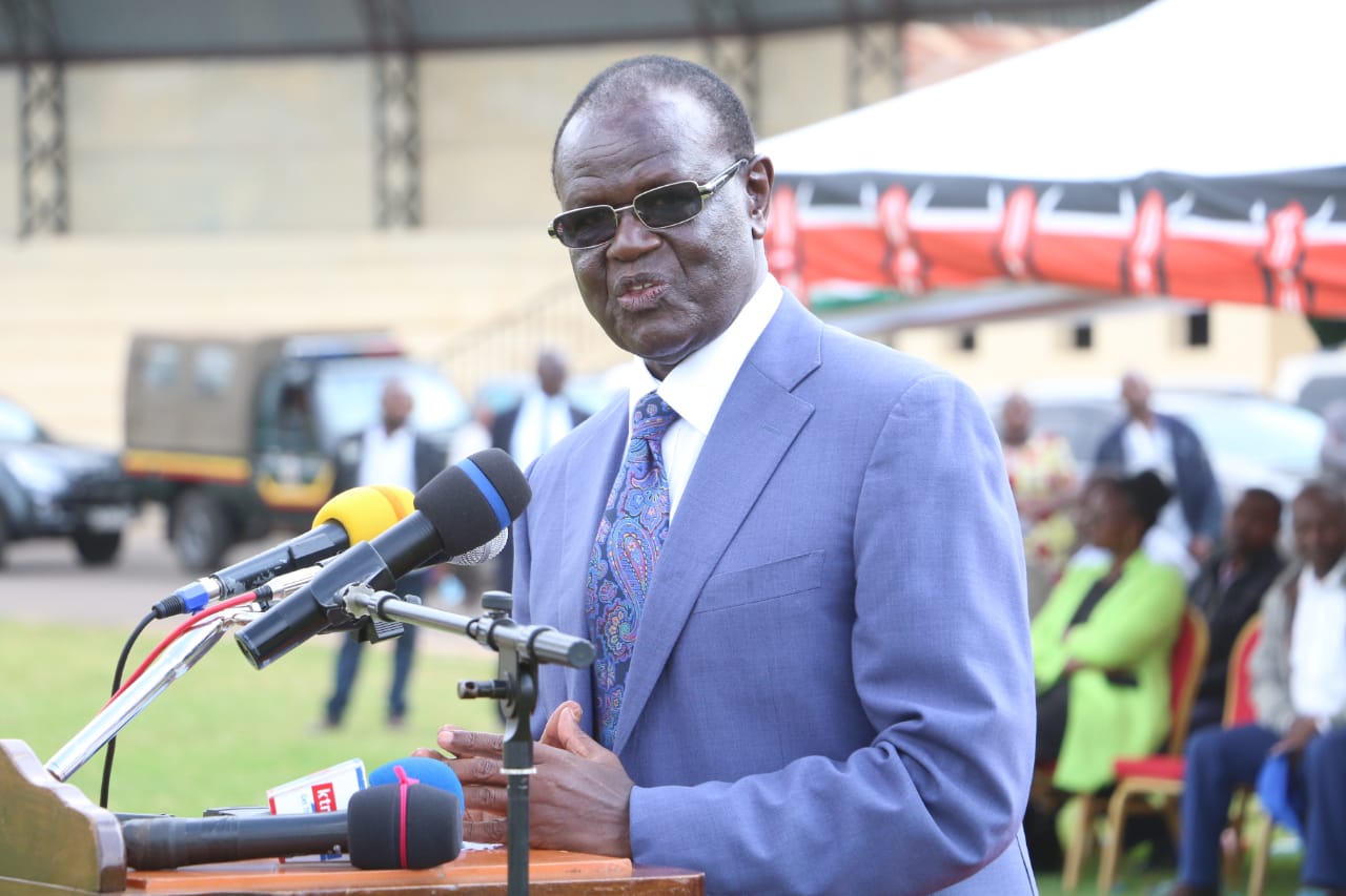 GOVERNOR KIRAITU REVIEWS HIS CAMPAIGN MANIFESTO.